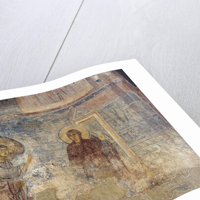 The Annunciation by Ancient Russian frescos