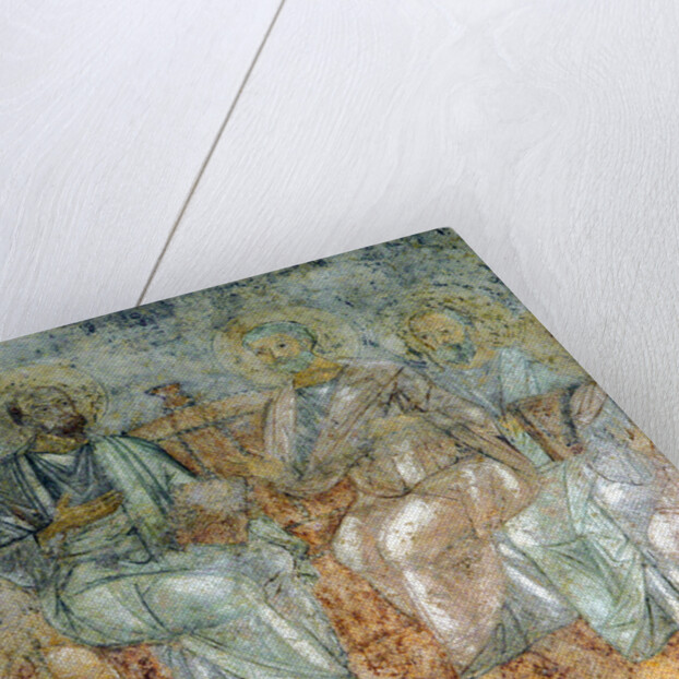 The Descent of the Holy Spirit by Ancient Russian frescos