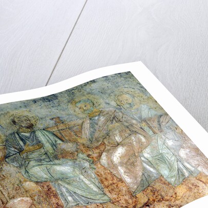 The Descent of the Holy Spirit by Ancient Russian frescos