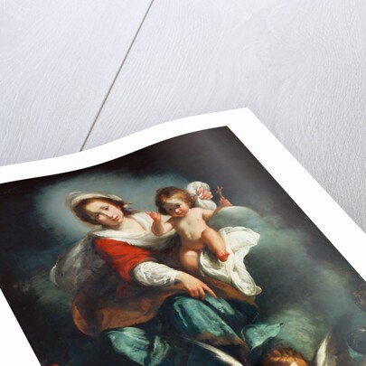 The Madonna of Justice by Bernardo Strozzi