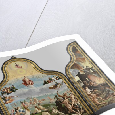 The Last Judgment by Lucas Leyden van