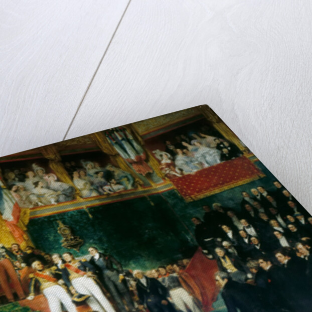 Louis-Philippe I is sworn in as king before the Chamber of Deputies, 9th August 1830 by Eugène Devéria