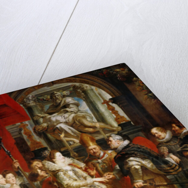 The Wedding by Proxy of Marie de Medici to King Henry IV (The Marie de Medici Cycle) by Pieter Paul Rubens