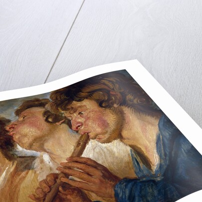 Three Buskers by Jacob Jordaens