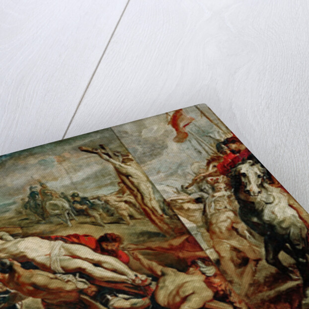 The Elevation of the Cross (sketch for the triptych) by Pieter Paul Rubens