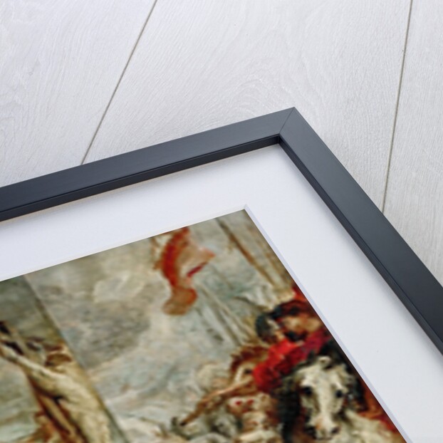 The Elevation of the Cross (sketch for the triptych) by Pieter Paul Rubens