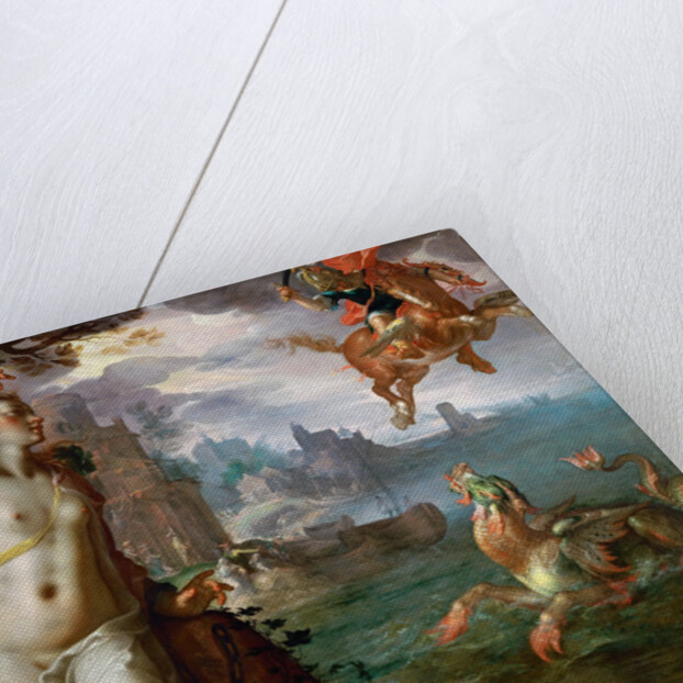 Perseus Freeing Andromeda by Joachim Wtewael