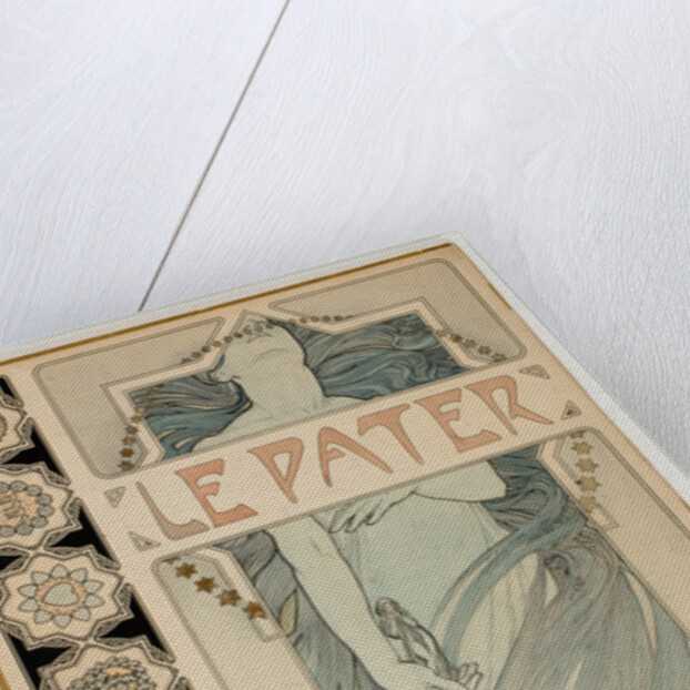 Cover Design for the illustrated edition Le Pater by Alfons Marie Mucha