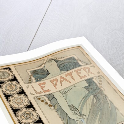 Cover Design for the illustrated edition Le Pater by Alfons Marie Mucha