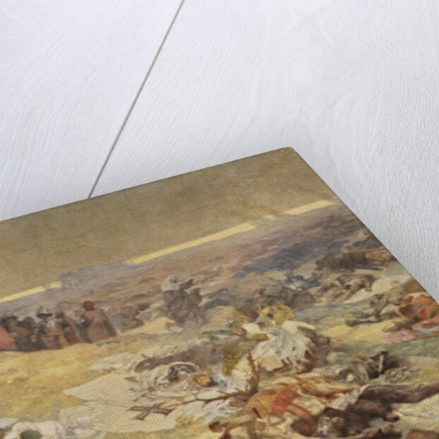 After the Battle of Grunwald. The Solidarity of the Northern Slavs (The cycle The Slav Epic) by Alfons Marie Mucha