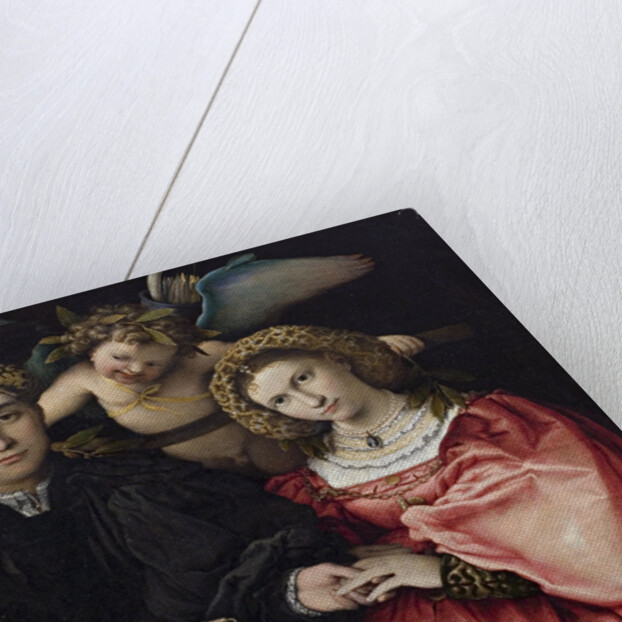 Portrait of Marsilio Cassotti and His Bride Faustina by Lorenzo Lotto