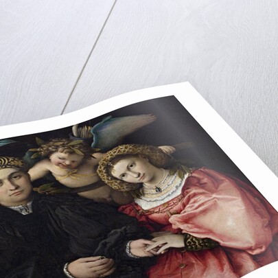 Portrait of Marsilio Cassotti and His Bride Faustina by Lorenzo Lotto