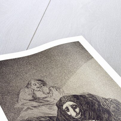 The shameful one (Capricho No 54) by Francisco de Goya