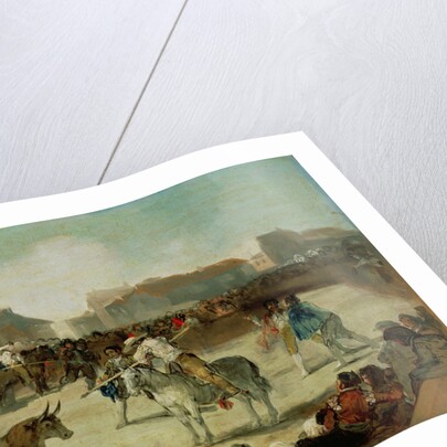 A Village Bullfight by Francisco de Goya