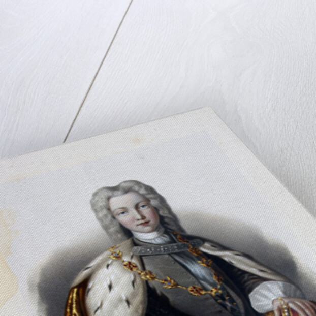 Portrait of the Tsar Peter II of Russia by Pyotr Fyodorovich Borel