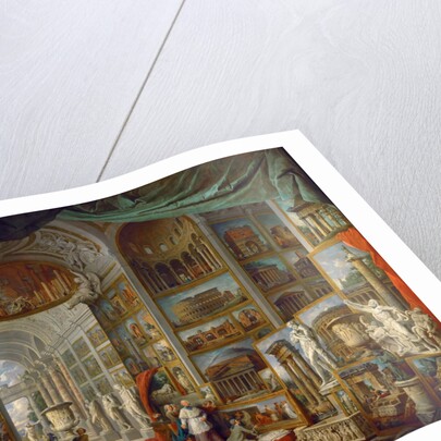Picture Gallery with Views of Ancient Rome (Roma Antica) by Giovanni Paolo Panini