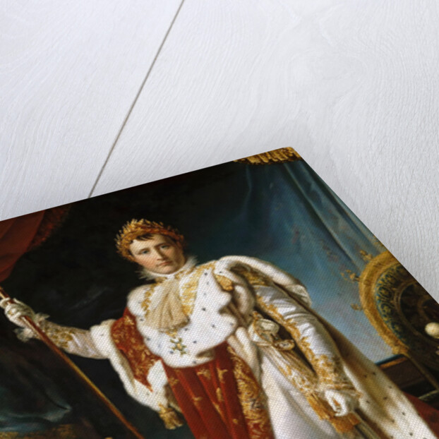 Portrait of Emperor Napoléon I Bonaparte in his Coronation Robes by François Pascal Simon Gérard