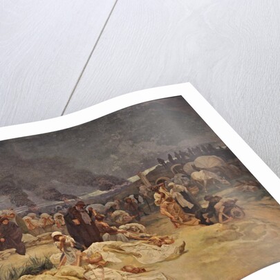 Petr Chelcicky at Vodnany (The cycle The Slav Epic) by Alfons Marie Mucha