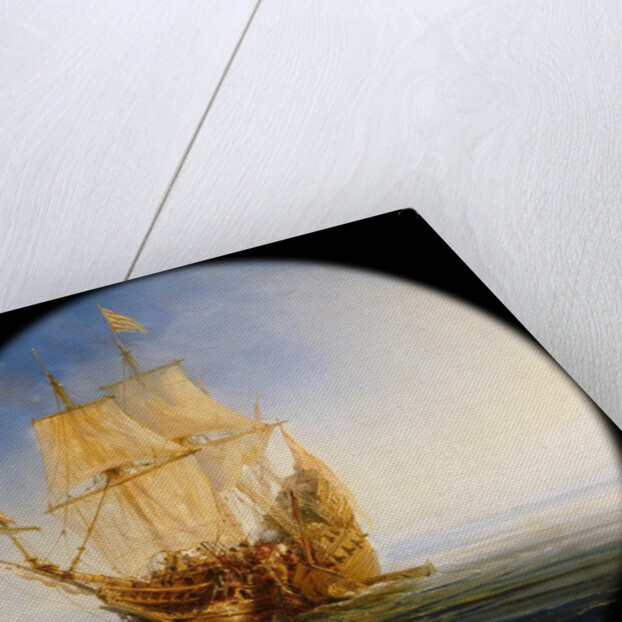 Spanish Galleon taken by the Pirate Pierre le Grand near the coast of Hispaniola, in 1643 by Théodore Gudin