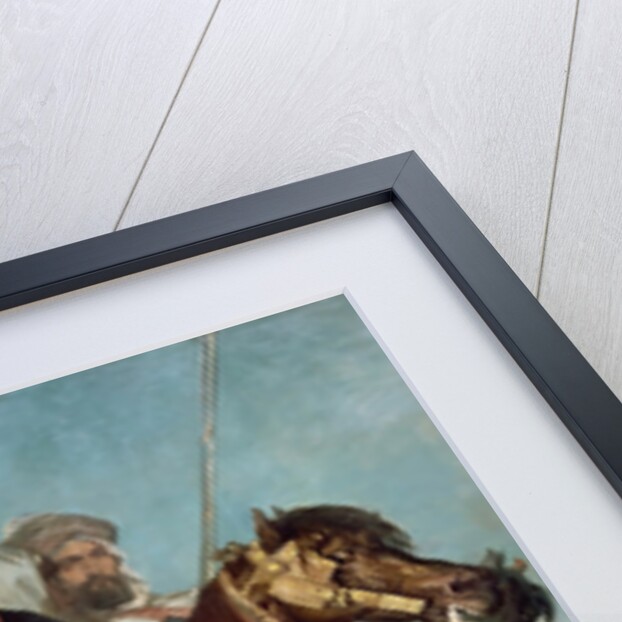 Ali-Ben-Hamet, Caliph of Constantine and Chief of the Haractas, followed by his Escort by Théodore Chassériau