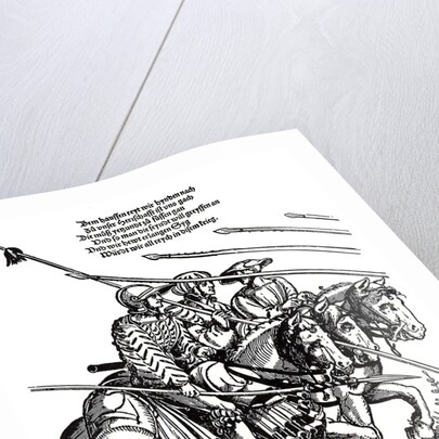 Military campaign of the Landsknechts by Erhard Schoen