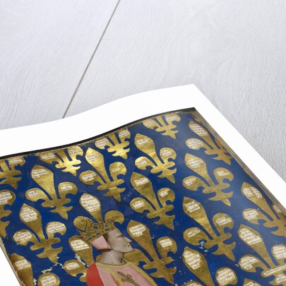 Robert of Anjou (From Regia Carmina by Convenevole da Prato) by Pacino di Buonaguida