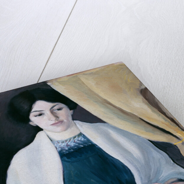 Portrait with Apples by August Macke