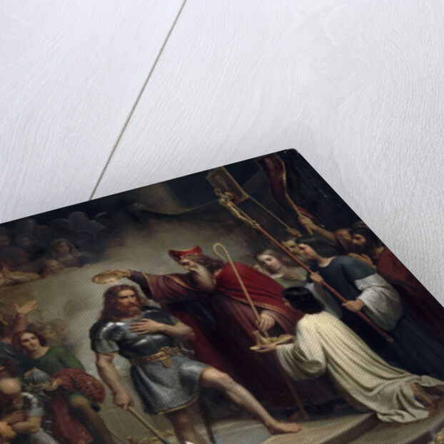 Baptism of Clovis at Reims, 25 December 496 by François-Louis Dejuinne