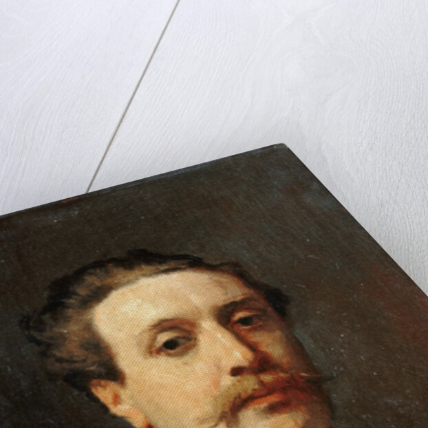 Portrait of Guy de Maupassant by François Nicolas Auguste Feyen-Perrin