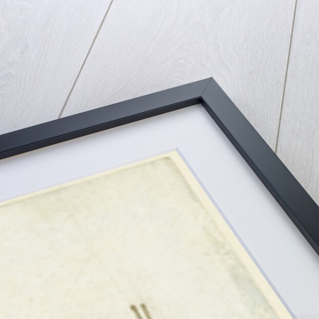 Tea kettle on the stove by Shotei Hokuju