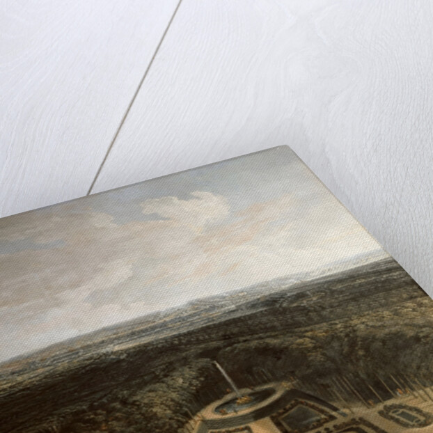 Promenade of Louis XIV in the Gardens of the Grand Trianon by Charles Chastelain