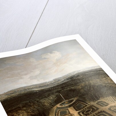 Promenade of Louis XIV in the Gardens of the Grand Trianon by Charles Chastelain