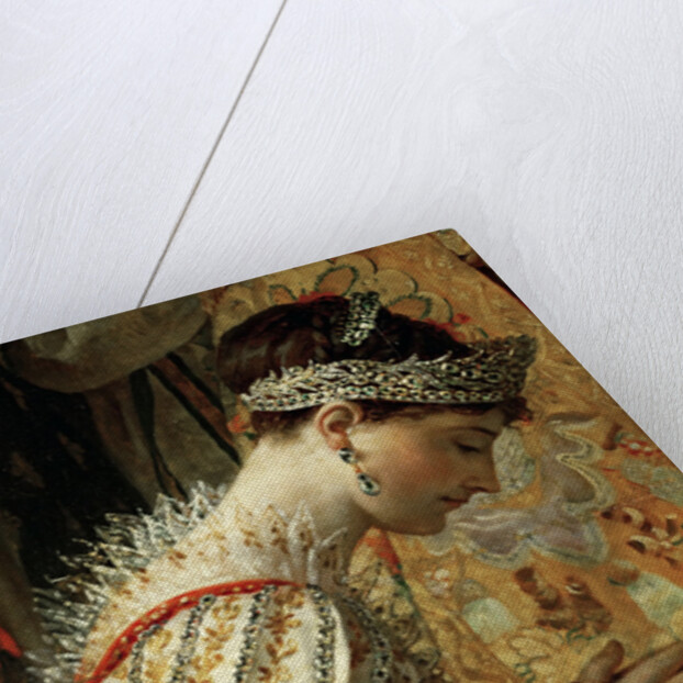 Empress Joséphine (The Coronation of Napoleon, Detail) by Jacques Louis David