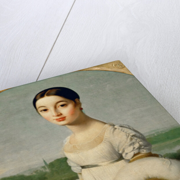 Mademoiselle Caroline Rivière by Jean Auguste Dominique Ingres