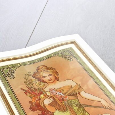 Spring by Alfons Marie Mucha