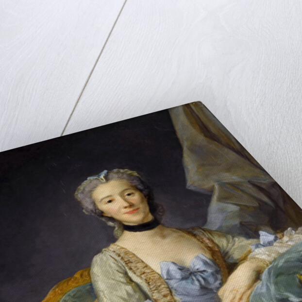 Madame de Sorquainville by Jean-Baptiste Perronneau