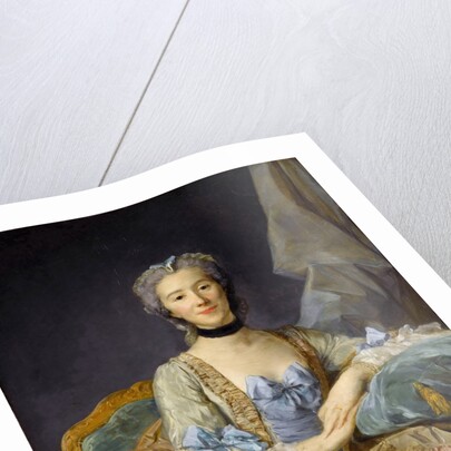 Madame de Sorquainville by Jean-Baptiste Perronneau