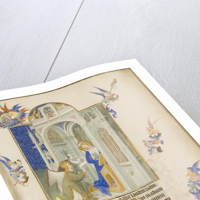 The Annunciation (Les Très Riches Heures du duc de Berry) by Limbourg brothers