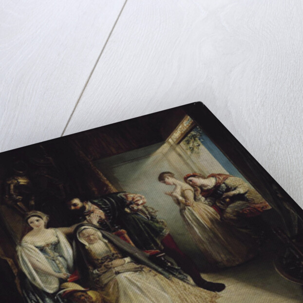 Francis I and Diane de Poitiers by Daniel Maclise