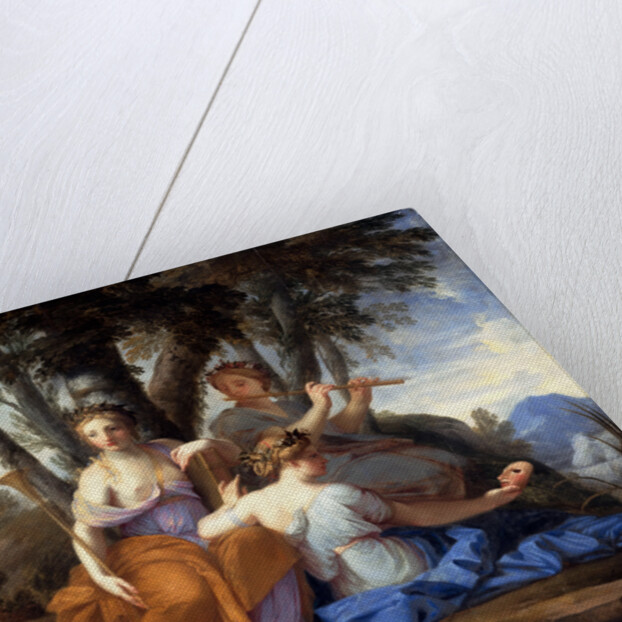 The Muses Clio, Euterpe, and Thalia by Eustache Le Sueur