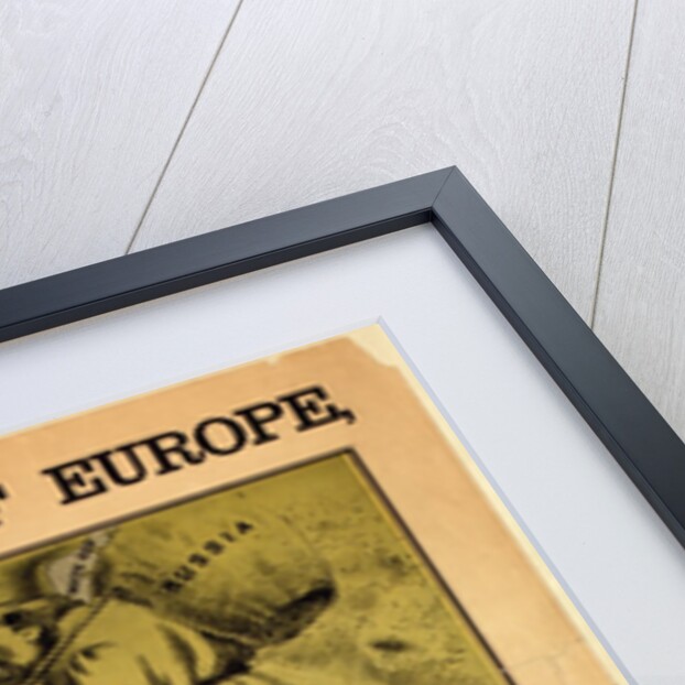 Latest war map of Europe: as seen through French eyes by Paul Hadol