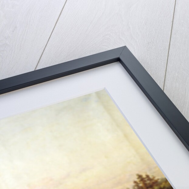 River landscape by Pavel Alexandrovich Briullov