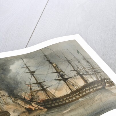 The Naval Battle of Navarino on 20 October 1827 by George Philip Reinagle