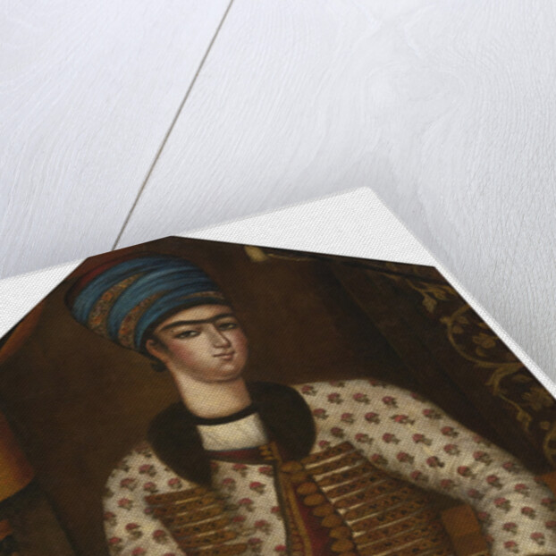 Portrait of Rustam Khan Zand by Muhammad Sadiq