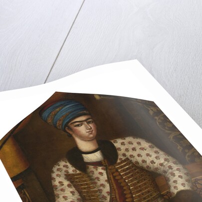 Portrait of Rustam Khan Zand by Muhammad Sadiq