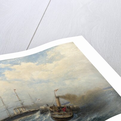 Pilot boarding by Alexei Petrovich Bogolyubov