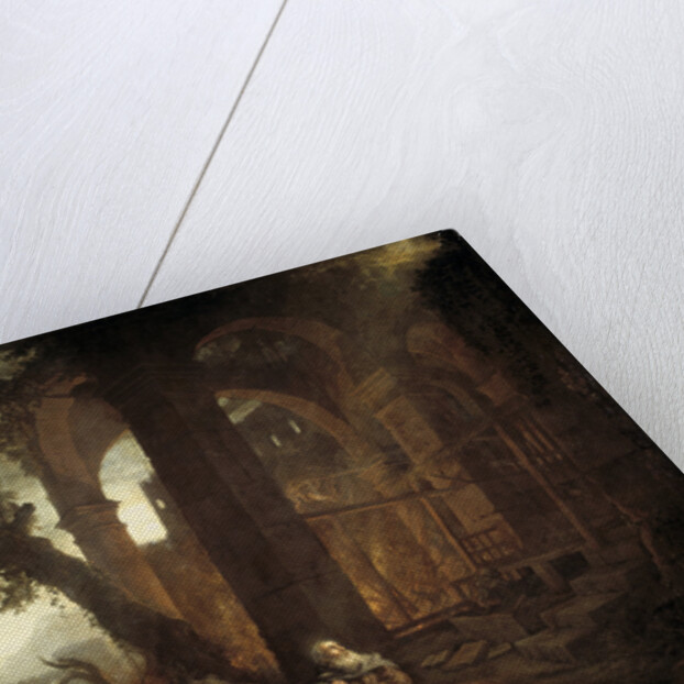 Landscape with the Temptation of Saint Anthony by Claude Lorrain