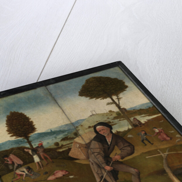 The Peddler (The Haywain Triptych, reverse) by Hieronymus Bosch