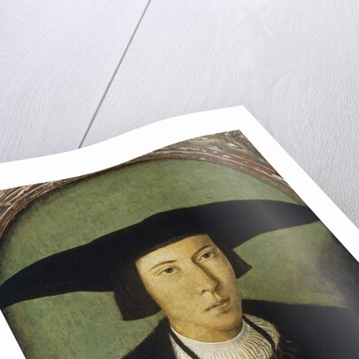 Portrait of a Young Man by Jan Mostaert