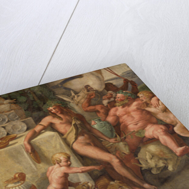 Wedding Feast of Cupid and Psyche, detail by Giulio Romano
